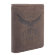 Бумажник KLONDIKE, KD1008-01 «Don» темно-коричневый