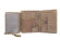Бумажник KLONDIKE, KD1019-02 «Wayne Bear» коричневый