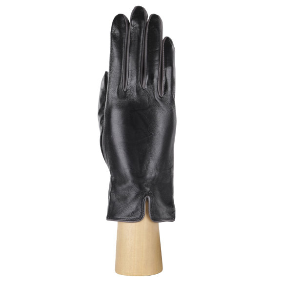 Перчатки, натуральная кожа, Fabretti 12.16-1/9S black