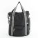 Сумка-рюкзак из текстиля 1053 - чёрная