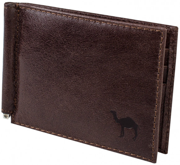 Зажим для денег Dimanche "Camel", 639/M коричневый