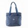 Женская сумка 168 синяя в крапинку